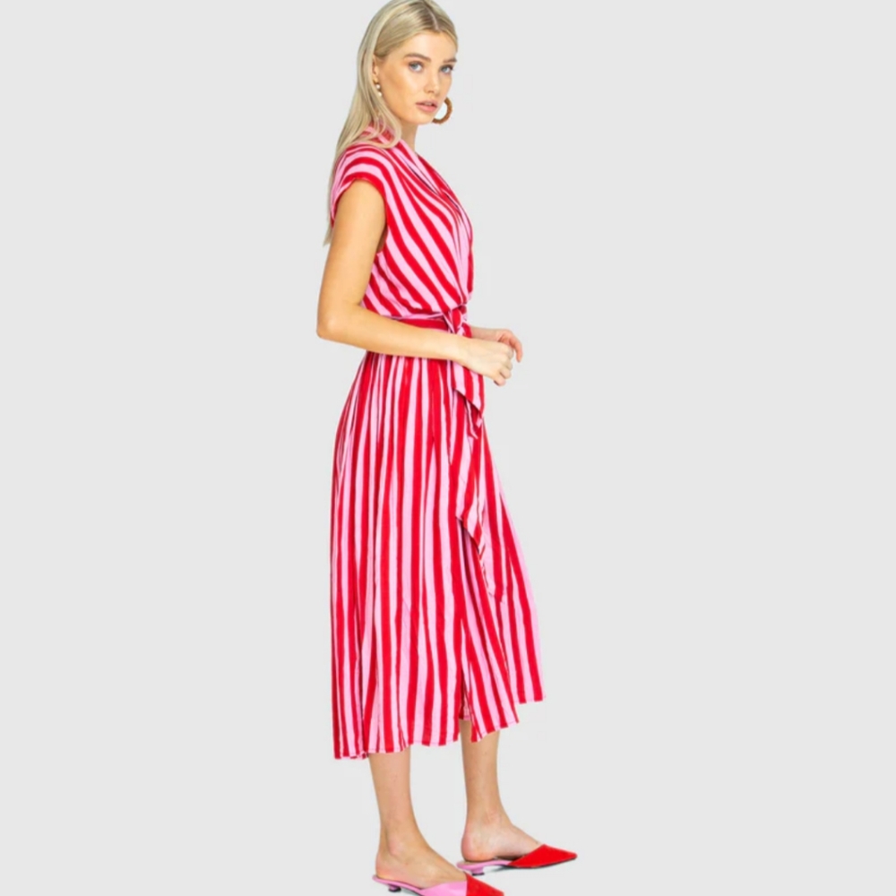 ISO State of Georgia The Point Dress in Whippy Pink - Picture 9 of 13